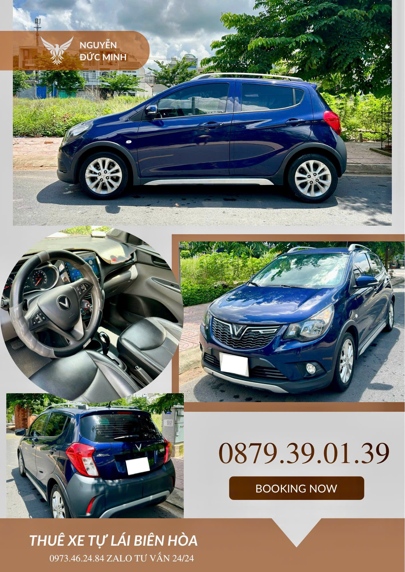 VinFast Fadil cho thuê tự lái tại Biên Hòa