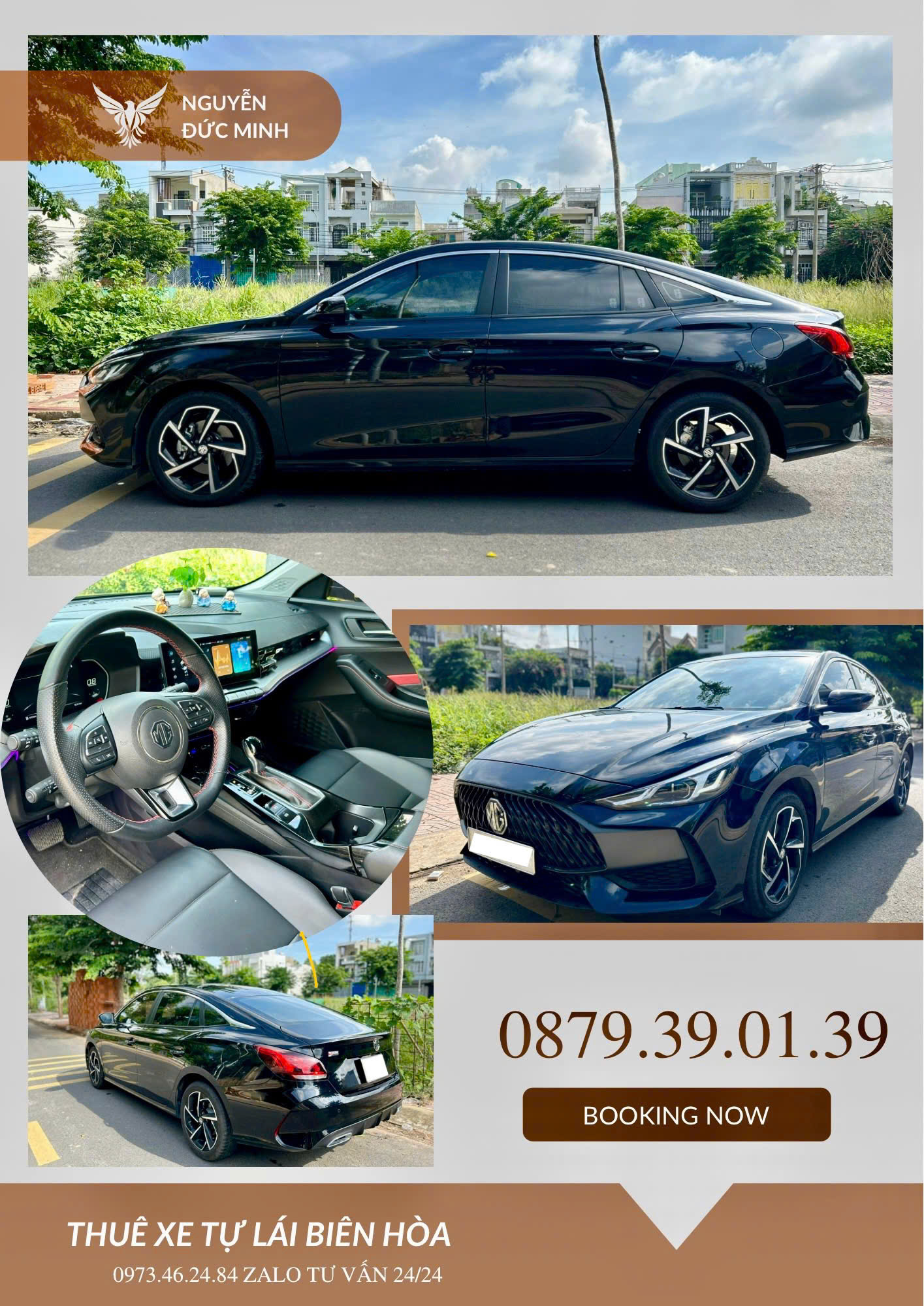 MG 5 cho thuê tự lái tại Biên Hòa