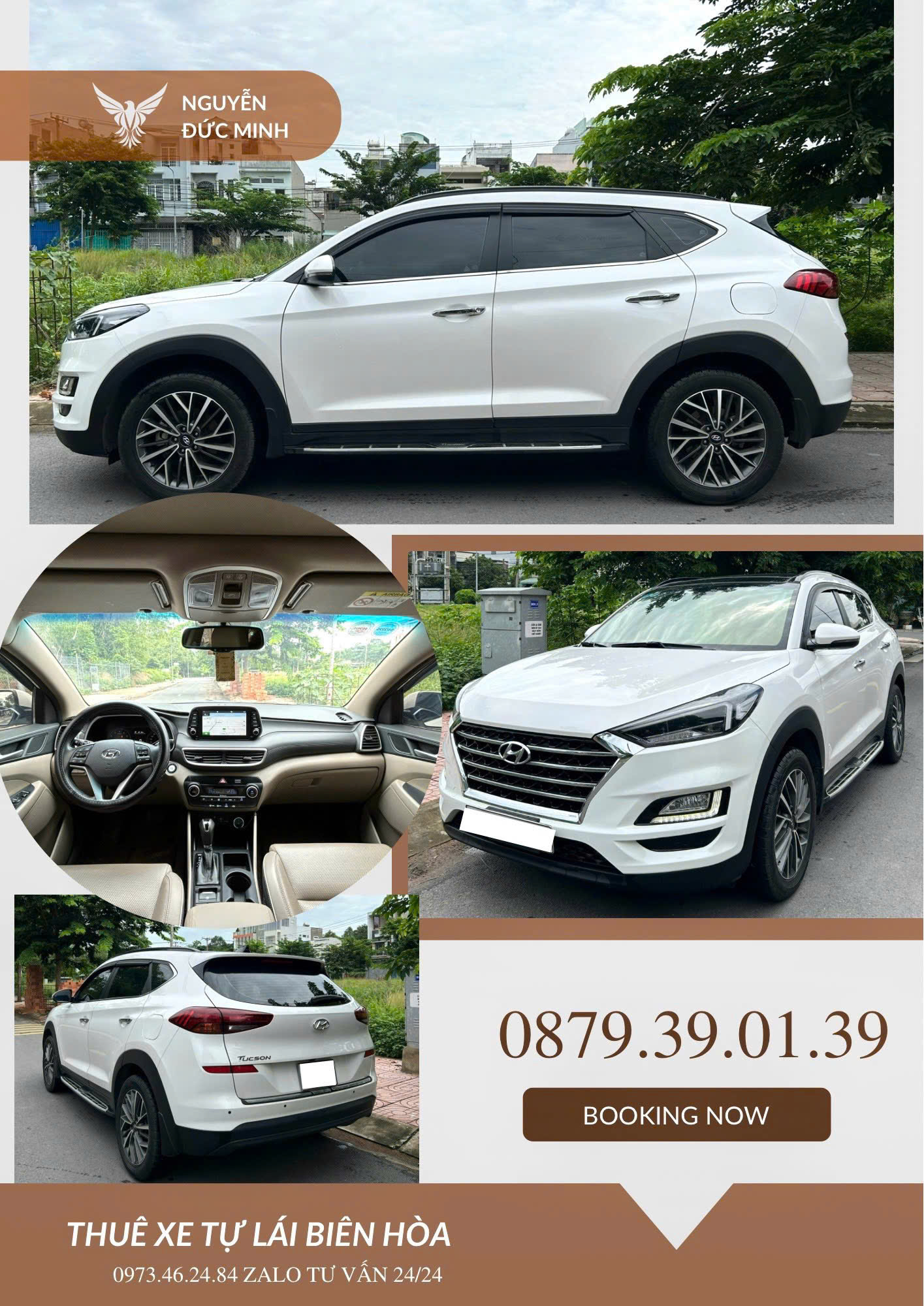 Hyundai Tucson cho thuê tự lái tại Biên Hòa